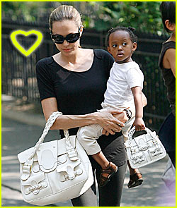 Angelina & Zahara's Matching Bags