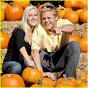 Heidi & Spencer Go Pumpkin Picking