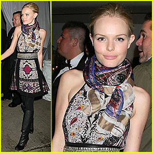 Kate Bosworth Honors Clive Davis