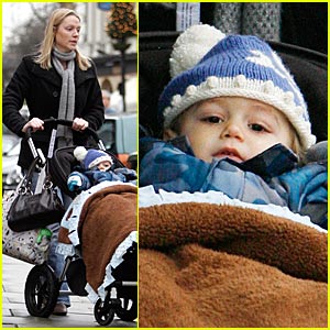 Kingston Rossdale is a New Year's Baby