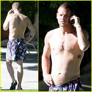 Justin Chambers Gets in Some Rest & Relaxation