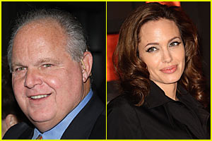 Rush Limbaugh Praises Angelina Jolie