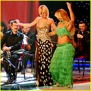 Paris Hilton is a Belly Dancer
