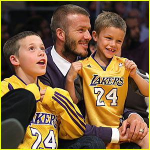 David Beckham: Let's Go Lakers!