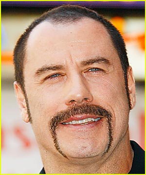 John Travolta's Masterpiece Mustache