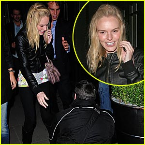 Kate Bosworth Lets Loose in London
