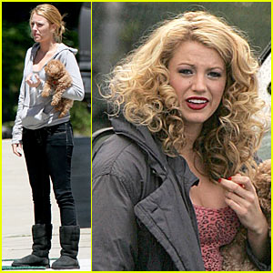 Blake Lively Takes a Curly Cue
