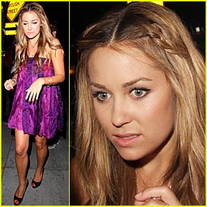 Lauren Conrad is Colorful at Crown