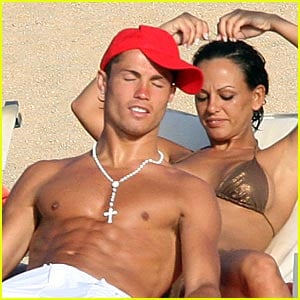 Cristiano Ronaldo and Nereida Gallardo are Beach Buddies
