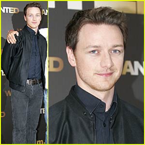 James McAvoy is a Wanted Geek