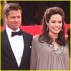Angelina Jolie Leaves Hospital With Twins