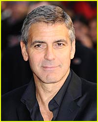 George Clooney Mixes Martinis