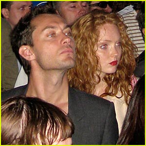 Jude Law & Lily Cole are Radiohead Fans