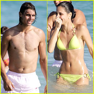 Rafael Nadal Has a Bikini Babe