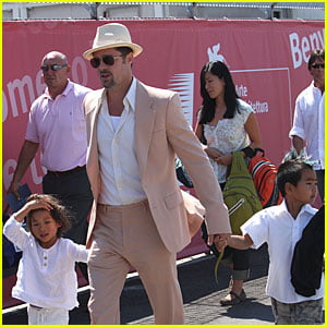 Brad Pitt: Boy's Day Out!