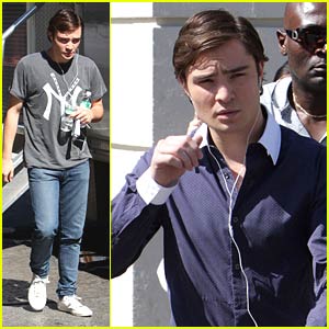 Ed Westwick is Chinatown Crazy