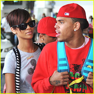Rihanna and Chris Brown's Mickey Mouse Magic
