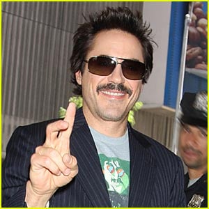 Robert Downey Jr. is an Iron Mustache Man