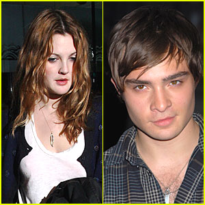 Drew Barrymore & Ed Westwick Caught Kissing