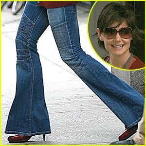 Katie Holmes: Bell-Bottoms Are Back!