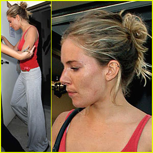 Sienna Miller Plays With Pilates