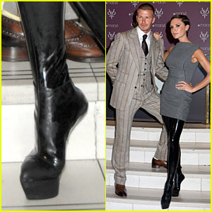 Victoria Beckham Goes Heel-less
