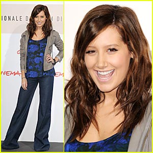 Ashley Tisdale is a Wide-Leg Lover
