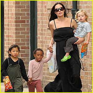 The Jolie-Pitts are a Cheetos Family