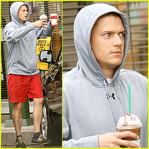 Wentworth Miller is Red Shorts Sexy