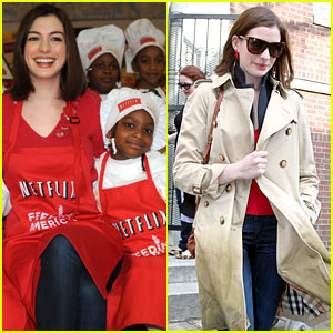 Anne Hathaway is Feeding America
