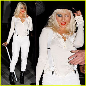 Christina Aguilera is Clockwork Orange
