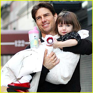 Suri Cruise is Ruby Red