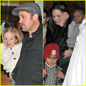 Brad Pitt & Angelina Jolie: Little Mermaid!