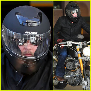 Brad Pitt Rides Fulmer Fast