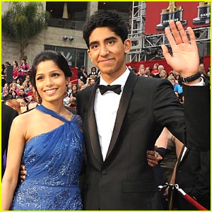 Freida Pinto & Dev Patel -- Oscars 2009