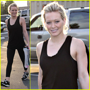 Hilary Duff Is Busy As A Bee