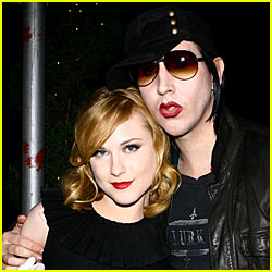 Marilyn Manson & Evan Rachel Wood Reunite