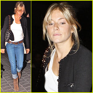 Sienna Miller Goes Out For The Oscars