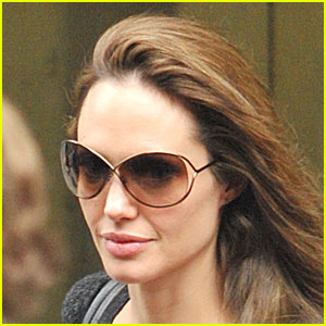 Angelina Jolie Gets Salt Sexy