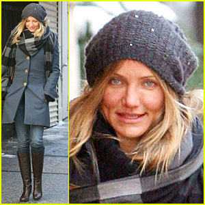 Cameron Diaz: Bitter Cold in the Big Apple
