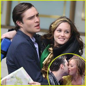 Leighton Meester is Caught Kissing