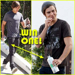 Win Zac Efron's SIGG Water Bottle!