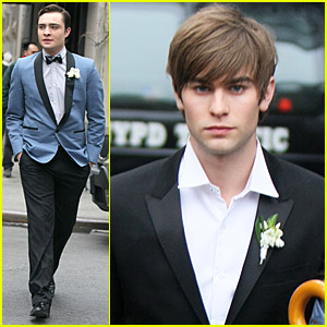 Ed Westwick and Chace Crawford's Finale Fun