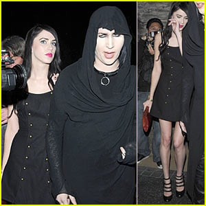 Marilyn Manson & Isani Griffith: Katsuya Couple