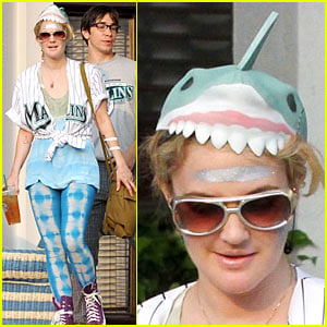 Drew Barrymore is a Shark Head