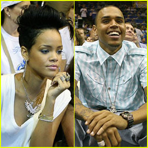 Rihanna & Chris Brown: Basketball Bunch