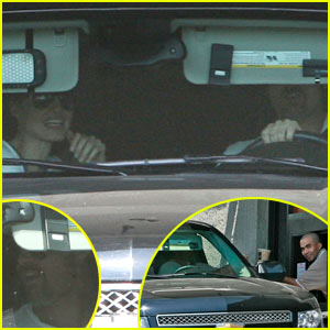 Brad Pitt & Angelina Jolie: McDonald's Drive-Thru!