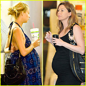 Ellen Pompeo & Nicole Richie: Pregnant Pretty