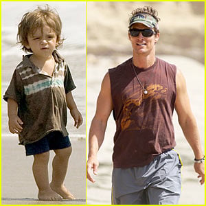 Matthew McConaughey: Levi is a Little Surfer Dude!
