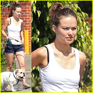 Olivia Wilde Has Pooch Passion